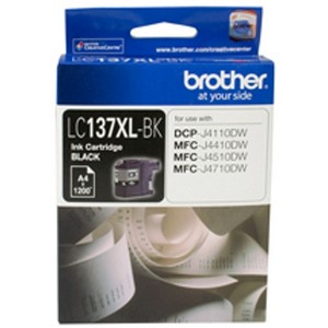 Brother LC137XL Black ink cartridge - Click Image to Close