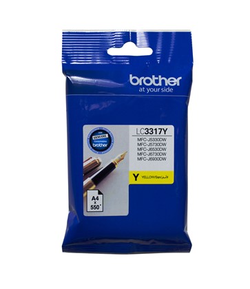 Brother LC3317 Yellow Ink - Click Image to Close