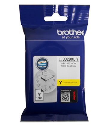 Brother LC3329XL Yellow Ink - Click Image to Close