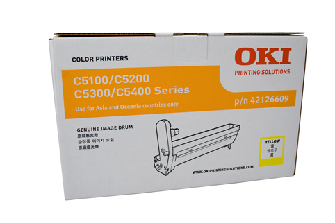 Oki Toner Yellow C5100/C5300 - Click Image to Close