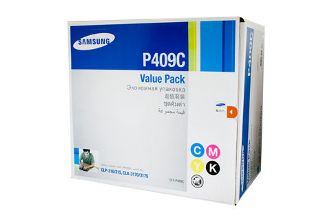 Samsung CLTP409C Rainbow Pack - Click Image to Close