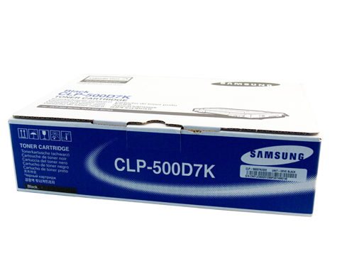 Samsung CLP500D7K Toner Black - Click Image to Close