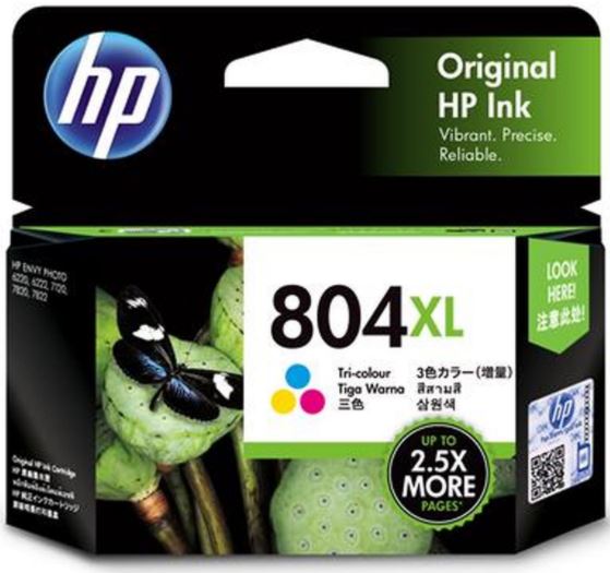 HP #804XL Color Ink - Click Image to Close