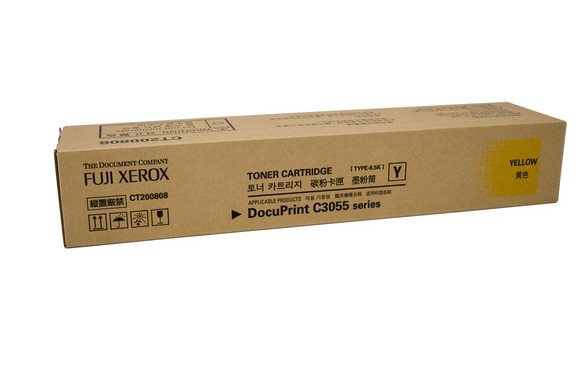 Fuji Xerox Docuprint C3055DX / CT200808 Yellow toner cartridge - Click Image to Close