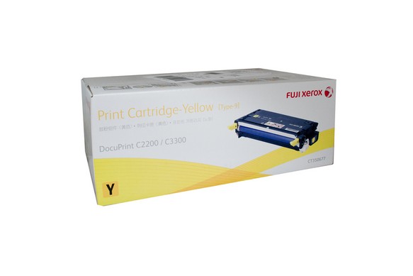 Fuji Xerox DocuPrint C2200, C3300dx / CT350677 Yellow toner 9k. - Click Image to Close