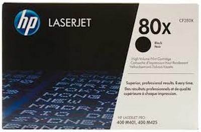 HP LaserJet Pro 80X / CF280X toner cartridge - Click Image to Close